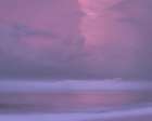 USA-New Jersey-Cape May National Seashore Abstract of ocean and clouds at sunrise Art Print